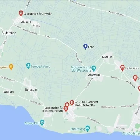 Appartamento Hilligenlei Zi 06 Dz Wyk auf Föhr